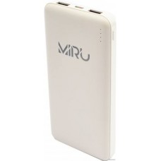 Портативное зарядное устройство Miru 3001 (белый)