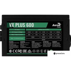 Блок питания AeroCool VX-600 Plus
