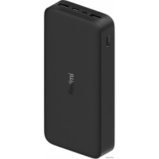 Внешний аккумулятор Xiaomi Redmi Power Bank 20000mAh (черный, международная версия)