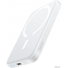 Внешний аккумулятор Baseus Magnetic Mini Wireless Fast Charging Power Bank 20W 6000mAh (белый)