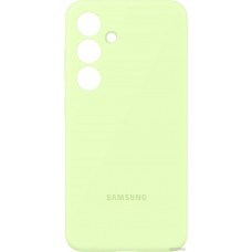 Чехол для телефона Samsung Silicone Case S24 (лайм)