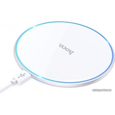 Беспроводное зарядное Hoco CW6 Pro Easy (белый)