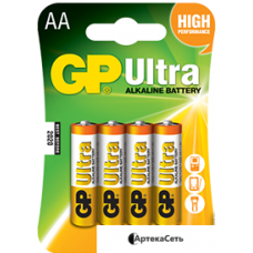 Батарейка GP Ultra Alkaline AA 4 шт.
