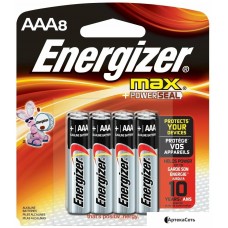 Батарейка Energizer Max LR03 AAA BL8