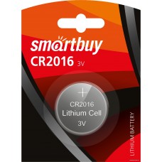 Батарейка SmartBuy Lithium CR2016 SBBL-2016-1B