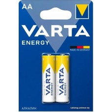 Батарейка Varta Energy LR6 AA Alkaline 4106101412 2 шт