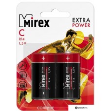 Батарейка Mirex Extra Power C 2 шт 23702-ER14-E2