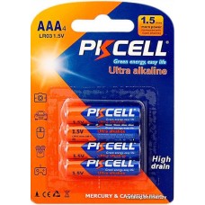 Батарейка PKCELL Ultra Digital Alkaline LR03 AAA 4 шт.