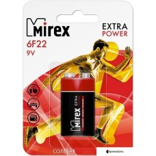 Батарейка Mirex 6F22 1 шт 23702-6F22-E1