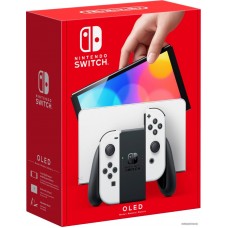 Игровая приставка Nintendo Switch OLED (белый)