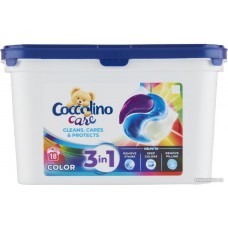 Капсулы для стирки Coccolino 3в1 Color для цветного белья (18 шт)
