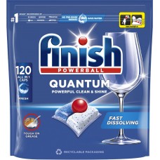 Таблетки для посудомоечной машины Finish Powerball Quantum All in 1 (120 шт)