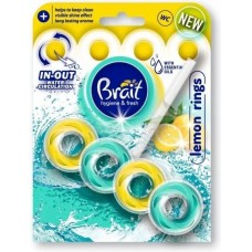 Средство для унитаза Brait Hygiene&Fresh lemon rings 40 г