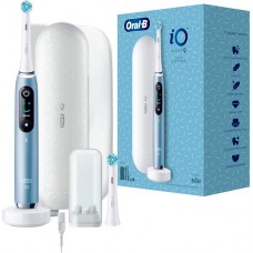 Электрическая зубная щетка Oral-B iO 9 Luxe Edition Aqua Marine (бирюзовый, 2 насадки)