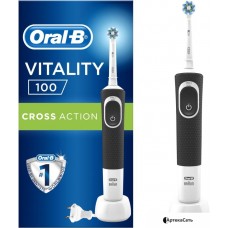 Электрическая зубная щетка Oral-B Vitality 100 Cross Action D100.413.1 (черный)