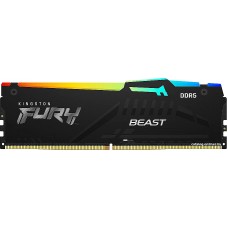 Оперативная память Kingston FURY Beast RGB 16ГБ DDR5 5600 МГц KF556C40BBA-16