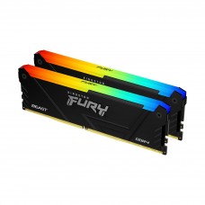 Оперативная память Kingston FURY Beast RGB 2x8ГБ DDR4 3200МГц KF432C16BB2AK2/16