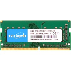 Оперативная память Tecmiyo 8ГБ DDR4 SODIMM 2666 МГц 8G1RPC4-21300S-G0