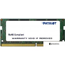 Оперативная память Patriot Signature Line 4GB DDR3 SODIMM PC3-12800 [PSD34G160081S]