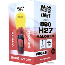 Галогенная лампа AVS Vegas H27/880 12V 27W 1шт [A78217S]