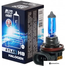 Галогенная лампа AVS Atlas Box H8 1шт