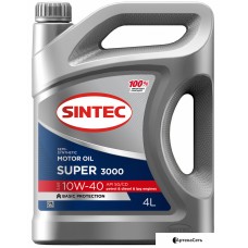 Моторное масло Sintec Super 3000 10W-40 SG/CD 4л