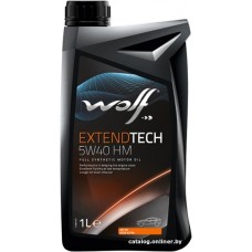 Моторное масло Wolf ExtendTech 5W-40 HM 1л