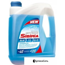 Антифриз Sibiria G-11 -40 синий 10кг