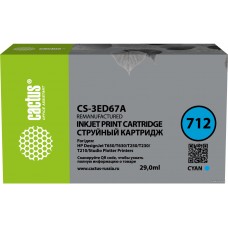 Картридж CACTUS CS-3ED67A (аналог HP 712 3ED67A)