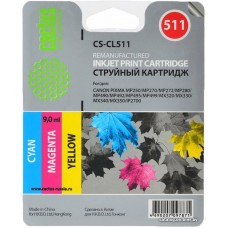 Чернила CACTUS CS-CL511 многоцветный (аналог Canon CL-511 Color)