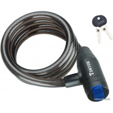 Тросовый велосипедный замок Tonyon 8x1500 506K-0815 (черный)