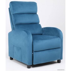 Реклайнер Calviano 2164 (велюр синий)