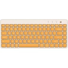 Клавиатура Xiaomi Dual Mode Wireless Keyboard XMBXJP01YM (бежевый/желтый)