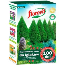 Удобрение Florovit Для хвойных 100 дней (1 кг, коробка)