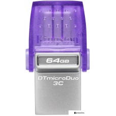 USB Flash Kingston DataTraveler MicroDuo 3C USB 3.2 Gen 1 64GB