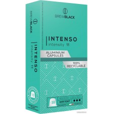 Кофе в капсулах BrewBlack Intenso 10 шт