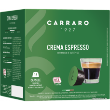 Кофе в капсулах Carraro Crema Espresso в капсулах Dolce Gusto 16 шт