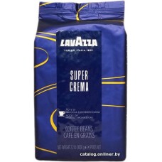 Кофе Lavazza Super Crema в зернах 1000 г