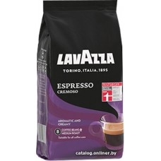 Кофе Lavazza Espresso Cremoso в зернах 1000 г