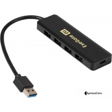 USB-хаб  ExeGate DUB-4P/1 EX293980RUS
