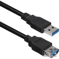 Кабель ACD ACD-U3AAF-20L USB Type-A - USB Type-A (2 м, черный)