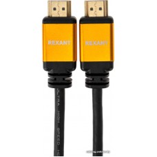 Кабель Rexant HDMI - HDMI 17-6002 (1 м, черный)