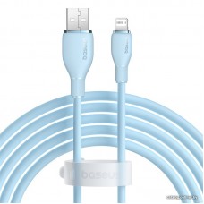 Кабель Baseus Pudding Series USB Type-A - Lightning (2 м, голубой)