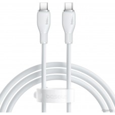 Кабель Baseus Pudding Series Fast Charging Cable 100W USB Type-C - USB Type-C (1.2 м, белый)