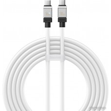 Кабель Baseus CoolPlay Series Fast Charging Data Cable 100W USB Type-C - USB Type-C (2 м, белый)