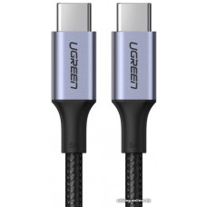Кабель Ugreen US316 70428 USB Type-C - USB Type-C (1.5 м, черный)