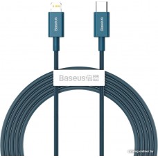 Кабель Baseus Superior USB Type-C - Lightning (2 м, синий)