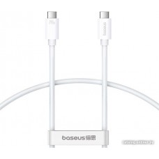 Кабель Baseus Superior Series 2 USB4 Full-Function Fast Charging Cable 240W USB Type-C - USB Type-C (1 м, белый)