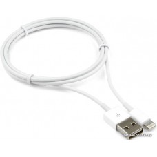 Кабель Cablexpert USB Type-A - Lightning CC-USB-AP2MWP (1 м, белый)