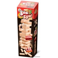 Настольная игра Десятое королевство Бам-Бум Mini Падающая башня 02790